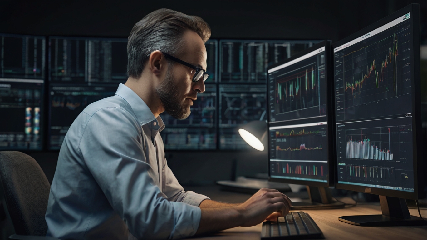 Finanzexperten bei der Arbeit